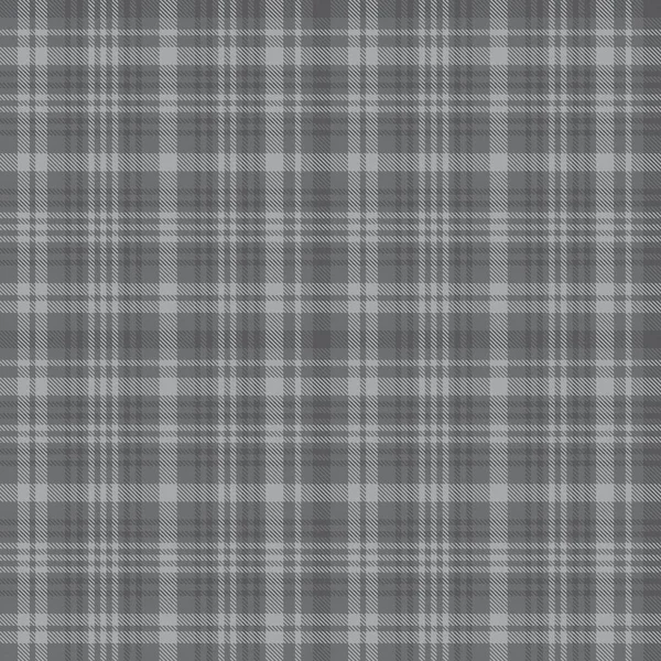 Grey Plaid Checkered Tartan Seamless Pattern Suitable Fashion Textiles Graphics — Stock Vector