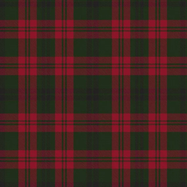 Christmas Plaid Geruit Tartan Naadloos Patroon Geschikt Voor Mode Textiel — Stockvector