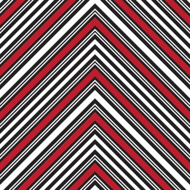 Moda tekstil ve grafikleri için uygun kırmızı Chevron köşegen çizgili dikişsiz arkaplan