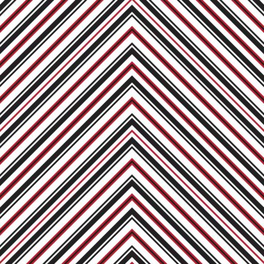 Moda tekstil ve grafikleri için uygun kırmızı Chevron köşegen çizgili dikişsiz arkaplan