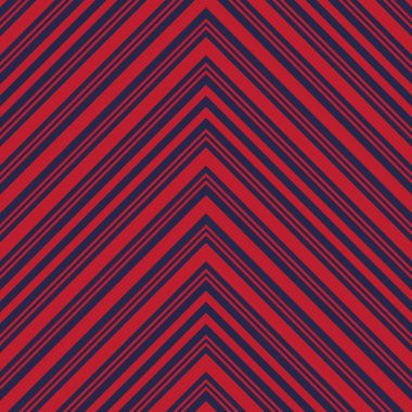 Moda tekstili ve grafikleri için uygun kırmızı ve mavi köşegen çizgili, dikişsiz arkaplan