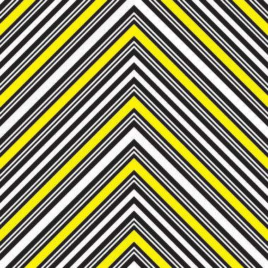 Sarı Chevron köşegen çizgili desensiz arka plan moda tekstil ve grafikleri için uygun