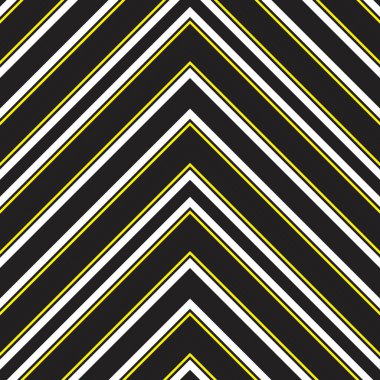Sarı Chevron köşegen çizgili desensiz arka plan moda tekstil ve grafikleri için uygun