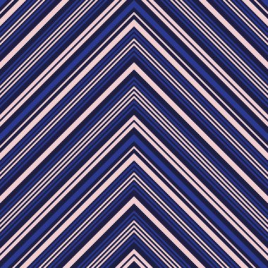 Moda tekstili ve grafikleri için uygun pembe ve lacivert köşegen çizgili desenli arkaplan.