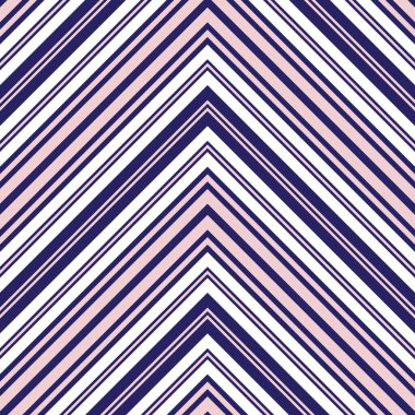 Moda tekstili ve grafikleri için uygun pembe ve lacivert köşegen çizgili desenli arkaplan.