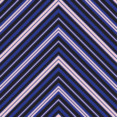 Moda tekstili ve grafikleri için uygun pembe ve lacivert köşegen çizgili desenli arkaplan.