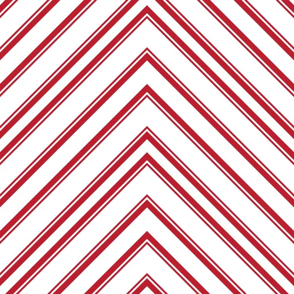 Red Chevron Diagonal Paski Bezszwowe Tło Wzór Nadaje Się Tkanin — Wektor stockowy