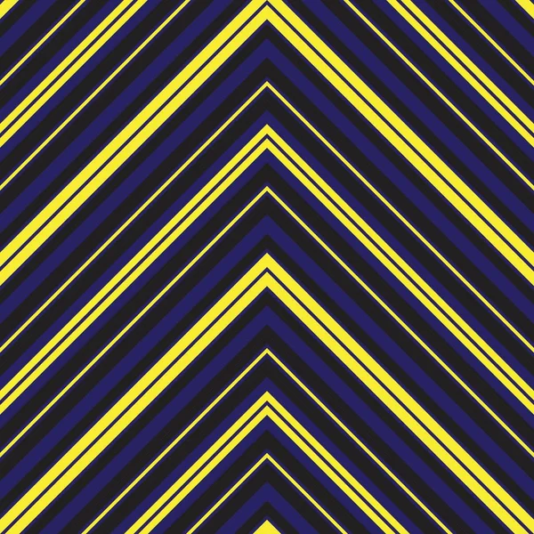 Fondo Patrón Sin Costura Rayado Diagonal Chevron Amarillo Adecuado Para — Vector de stock