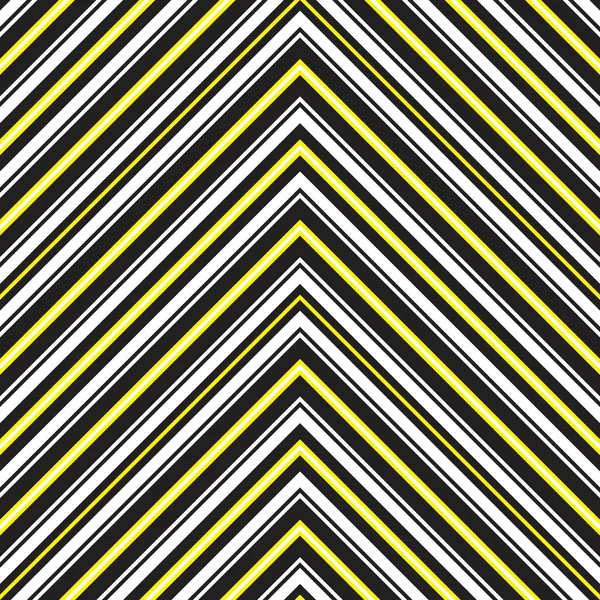 Amarelo Chevron Diagonal Listrado Sem Costura Fundo Padrão Adequado Para — Vetor de Stock