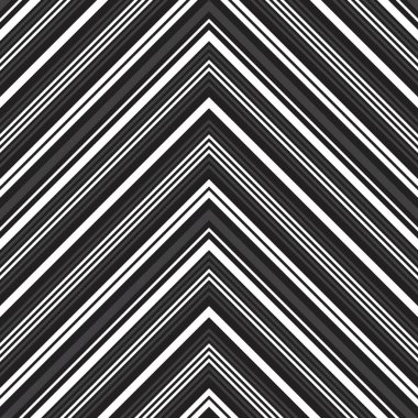 Siyah ve beyaz Chevron köşegen çizgili desensiz arka plan moda tekstil ve grafikleri için uygun.