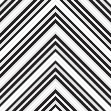 Siyah ve beyaz Chevron köşegen çizgili desensiz arka plan moda tekstil ve grafikleri için uygun.