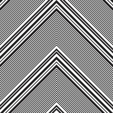 Siyah ve beyaz Chevron köşegen çizgili desensiz arka plan moda tekstil ve grafikleri için uygun.