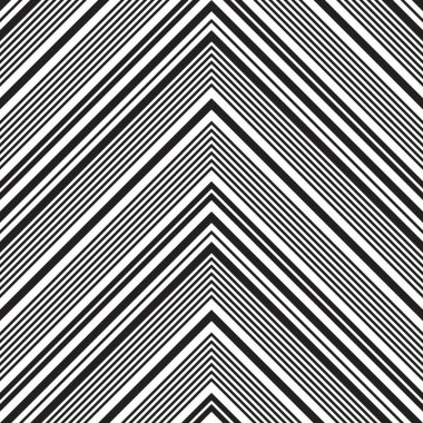 Siyah ve beyaz Chevron köşegen çizgili desensiz arka plan moda tekstil ve grafikleri için uygun.