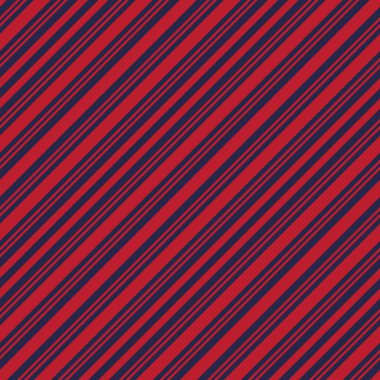 Moda tekstili ve grafikleri için uygun kırmızı ve mavi köşegen çizgili dikişsiz arkaplan