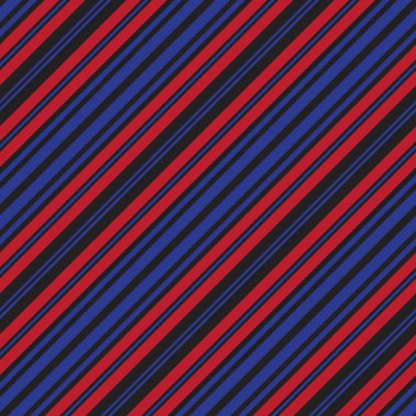 Moda tekstili ve grafikleri için uygun kırmızı ve mavi köşegen çizgili dikişsiz arkaplan