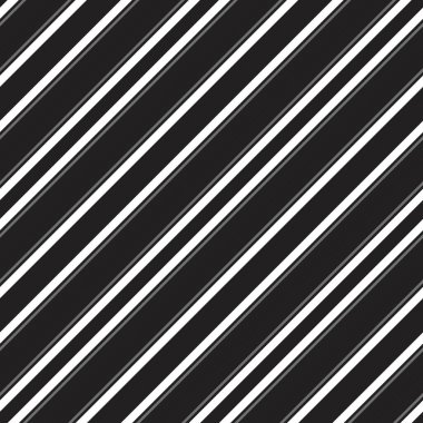 Moda tekstili ve grafikleri için uygun siyah ve beyaz köşegen çizgili düz desenli arkaplan
