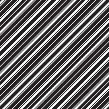 Moda tekstili ve grafikleri için uygun siyah ve beyaz köşegen çizgili düz desenli arkaplan