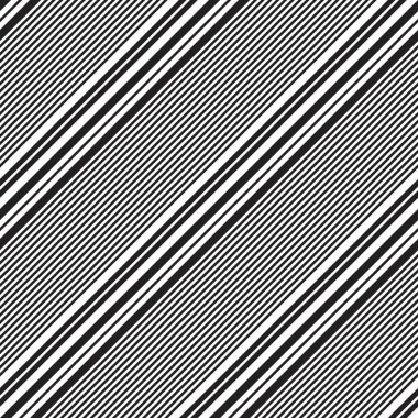 Moda tekstili ve grafikleri için uygun siyah ve beyaz köşegen çizgili düz desenli arkaplan