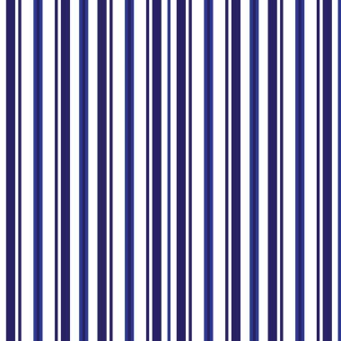 Moda tekstil ve grafikleri için uygun mavi dikey çizgili dikişsiz arkaplan