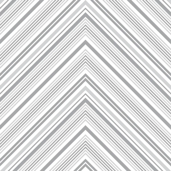 White Chevron Diagonal Striped Seamless Pattern Background Suitable Fashion Textiles — Stock Vector