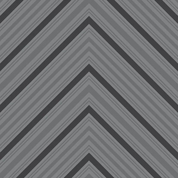 Fondo Sin Costuras Rayado Diagonal Gris Chevron Adecuado Para Textiles — Archivo Imágenes Vectoriales