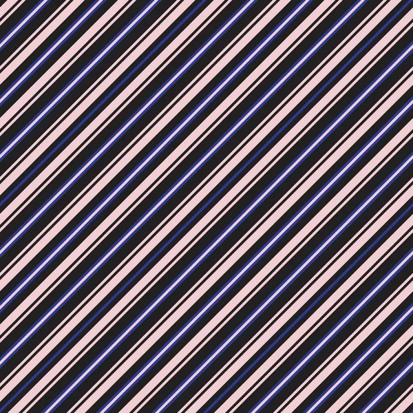 Rosa Blu Navy Diagonale Righe Senza Cuciture Modello Sfondo Adatto — Vettoriale Stock