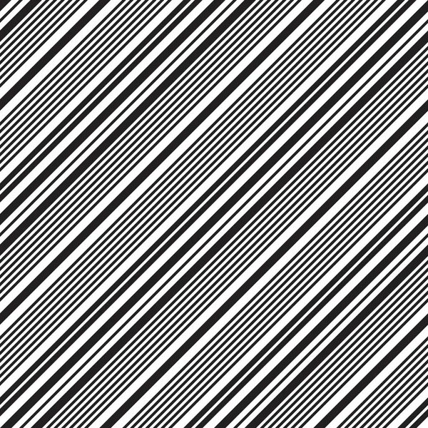 Fondo Patrón Sin Costuras Rayas Diagonales Blanco Negro Adecuado Para — Vector de stock