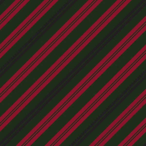 Navidad Diagonal Rayas Sin Costura Patrón Fondo Adecuado Para Textiles — Vector de stock