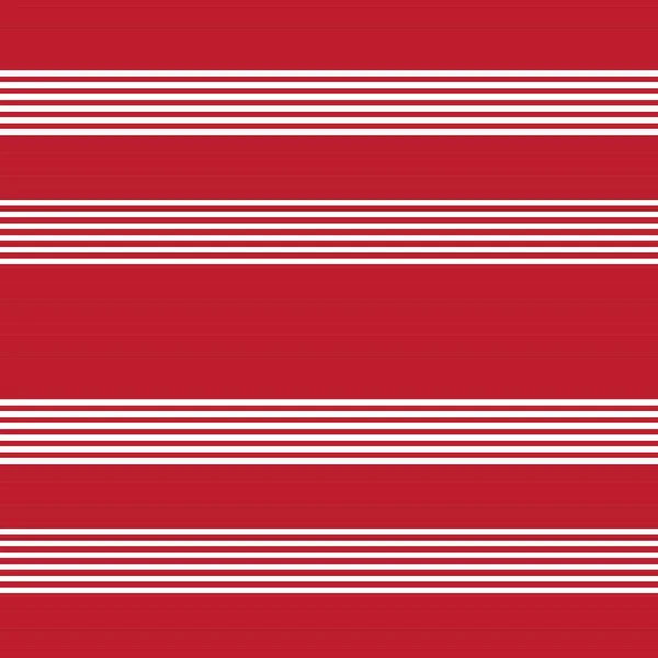 Red Horizontal Striped Seamless Pattern Background 그래픽 — 스톡 벡터