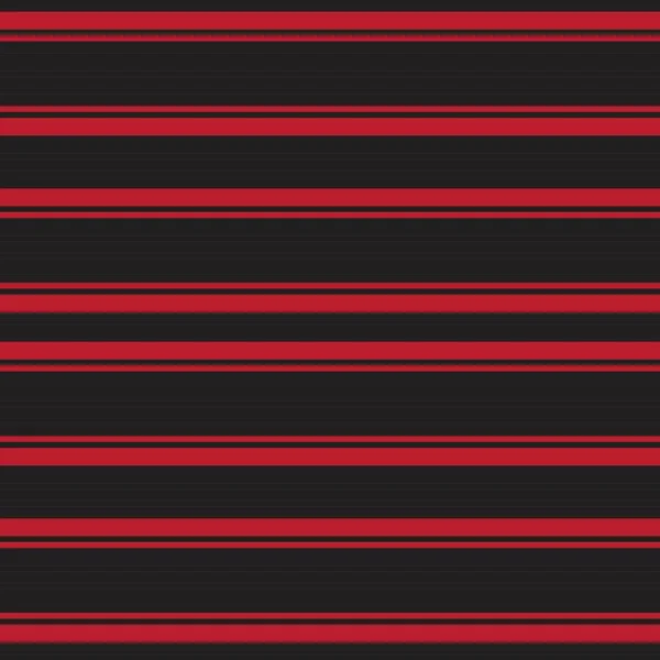 Fondo Patrón Inconsútil Rayado Horizontal Rojo Adecuado Para Textiles Moda — Vector de stock