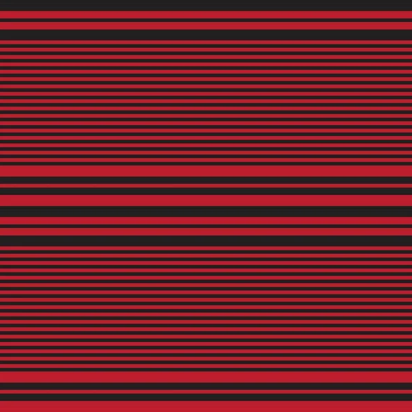 Red Horizontal Striped Seamless Pattern Background 그래픽 — 스톡 벡터