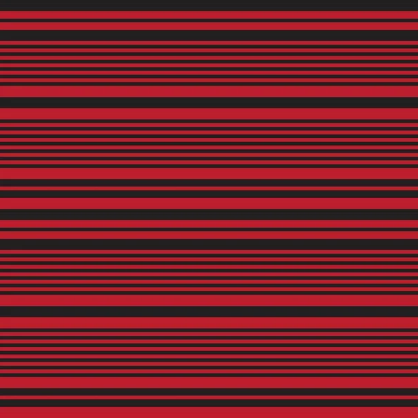 Red Horizontal Striped Seamless Pattern Background 그래픽 — 스톡 벡터