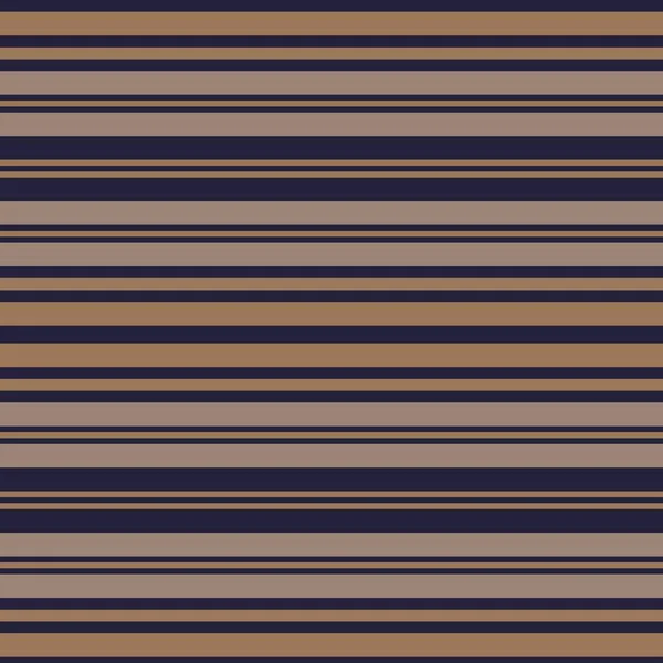 Brown Taupe Horizontal Striped Seamless Pattern Background Suitable Fashion Textiles — Stock Vector