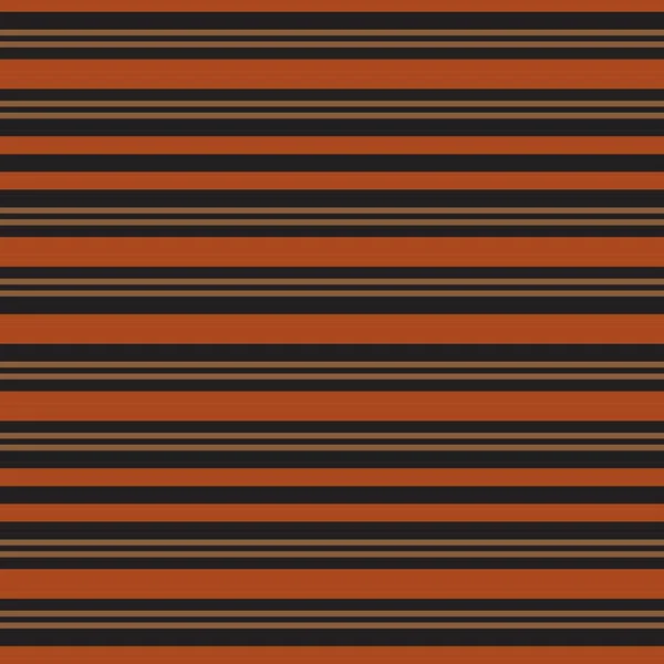 Fondo Patrón Inconsútil Rayado Horizontal Naranja Adecuado Para Textiles Moda — Vector de stock