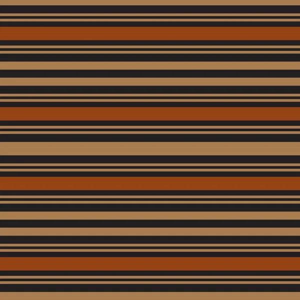 Orange Horizontal Striped Seamless Pattern Background 그래픽 — 스톡 벡터