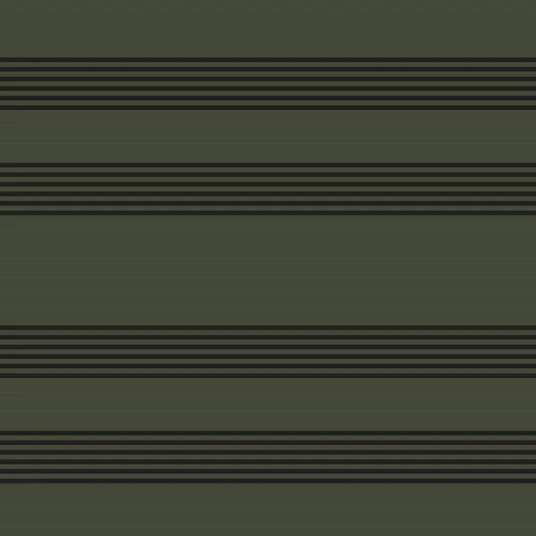 Зеленый Горизонтальный Полосатый Бесшовный Фон Шаблона Подходит Моды Текстиля Графики — стоковый вектор