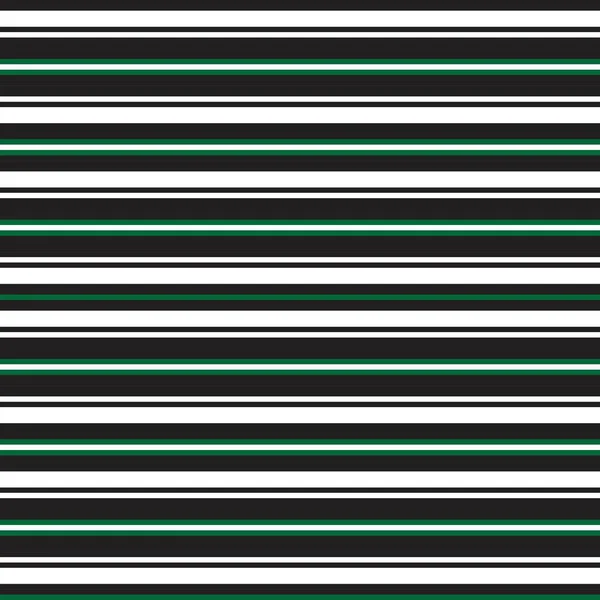 Fondo Patrón Inconsútil Rayado Horizontal Verde Adecuado Para Textiles Moda — Vector de stock