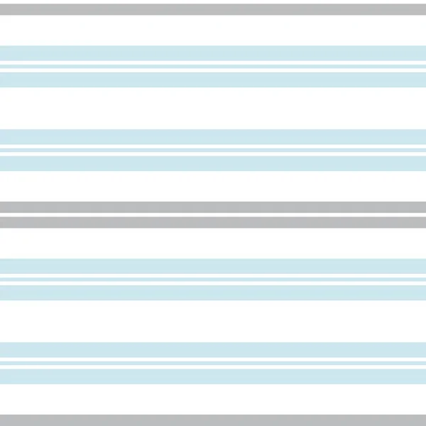 Sky Kék Vízszintes Csíkos Varrat Nélküli Minta Háttér Alkalmas Divat — Stock Vector