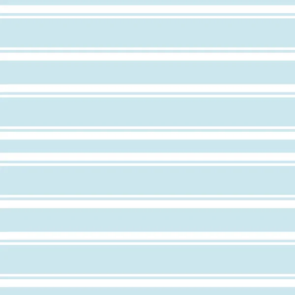 Sky Kék Vízszintes Csíkos Varrat Nélküli Minta Háttér Alkalmas Divat — Stock Vector
