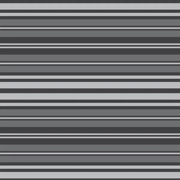 Grey Horizontal Striped Seamless Pattern Background 그래픽 — 스톡 벡터