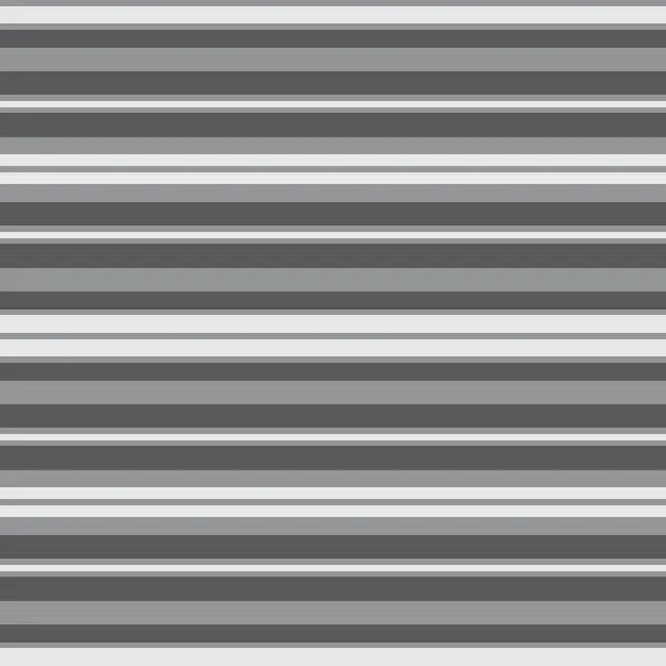 Сірий Горизонтальний Смугастий Безшовний Візерунок Підходить Модного Текстилю Графіки — стоковий вектор