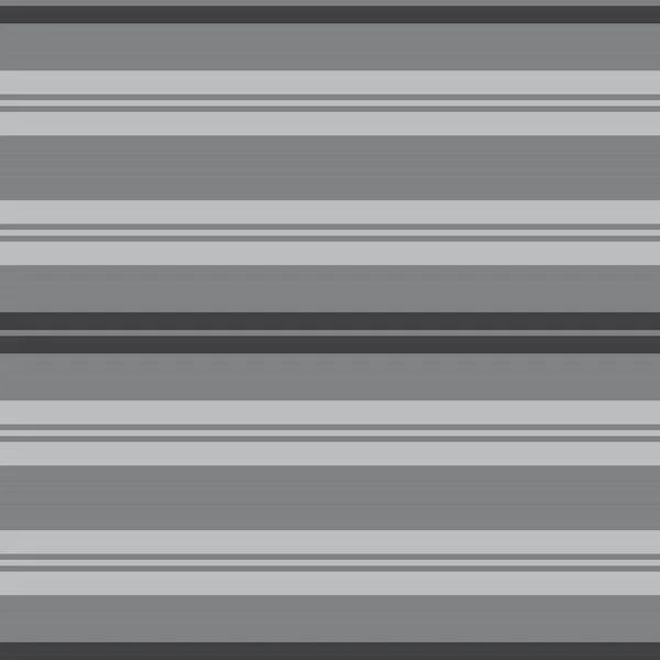 Gris Horizontal Rayado Sin Costuras Patrón Fondo Adecuado Para Textiles — Vector de stock