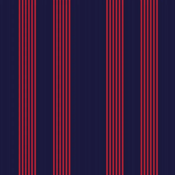 Red Blue Vertical Striped Seamless Pattern Background Suitable Fashion Textiles — Stock Vector