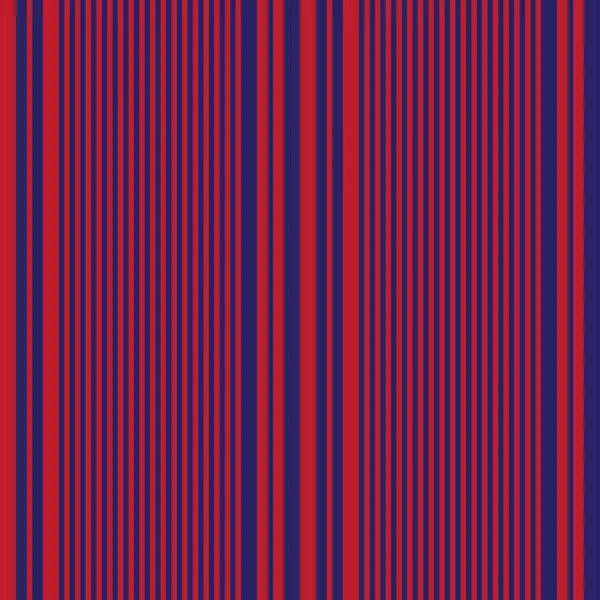 Rouge Bleu Rayé Vertical Fond Motif Sans Couture Adapté Pour — Image vectorielle