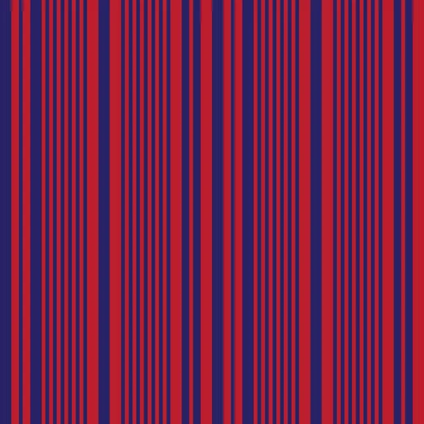 Red Blue Vertical Striped Seamless Pattern Background Suitable Fashion Textiles — Stock Vector