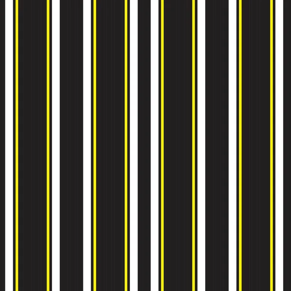 Žluté Svislé Pruhované Bezešvé Vzor Pozadí Vhodné Pro Módní Textilie — Stockový vektor