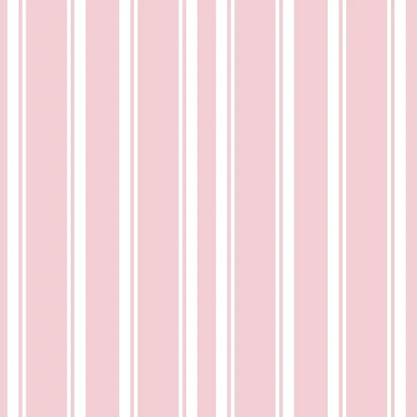 Růžové Svislé Pruhované Bezešvé Vzor Pozadí Vhodné Pro Módní Textilie — Stockový vektor