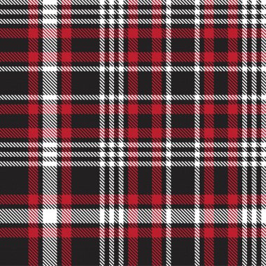Kırmızı Glen Ekose desenli, moda tekstil ve grafikleri için uygun.
