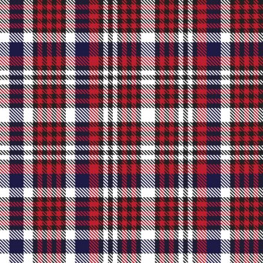 Kırmızı Glen Ekose desenli, moda tekstil ve grafikleri için uygun.