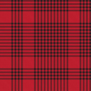 Kırmızı Glen Ekose desenli, moda tekstil ve grafikleri için uygun.